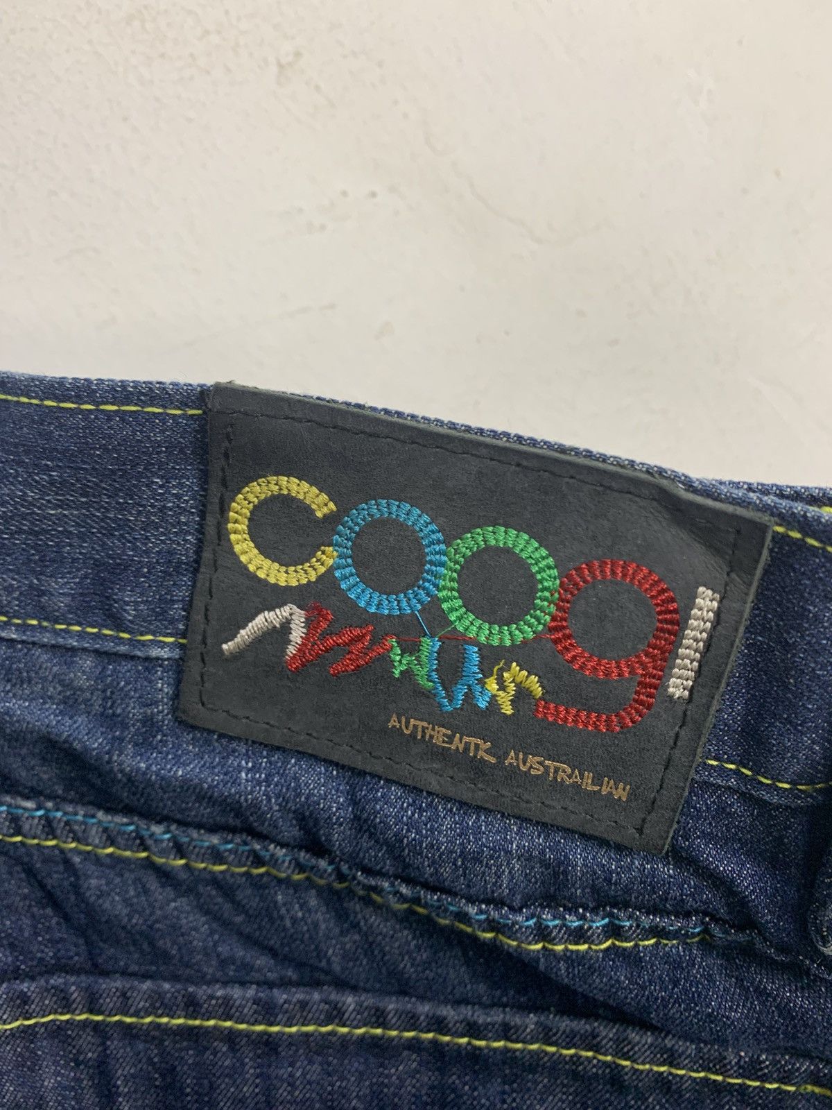 Coogi Coogi Australian Multicolor Embroidery Indigo Denim Baggy Size US 42 / EU 58 - 7 Thumbnail