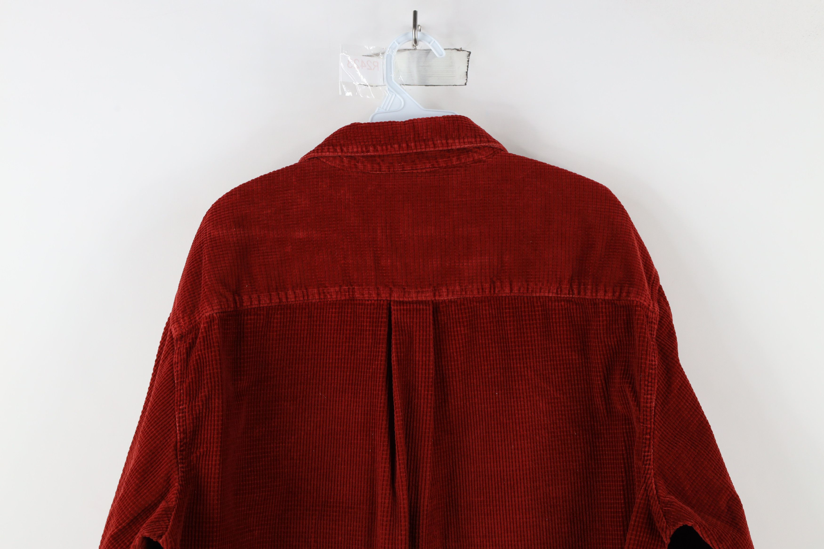 Vintage Vintage 90s Streetwear Heavyweight Corduroy Button Shirt Size US L / EU 52-54 / 3 - 9 Thumbnail