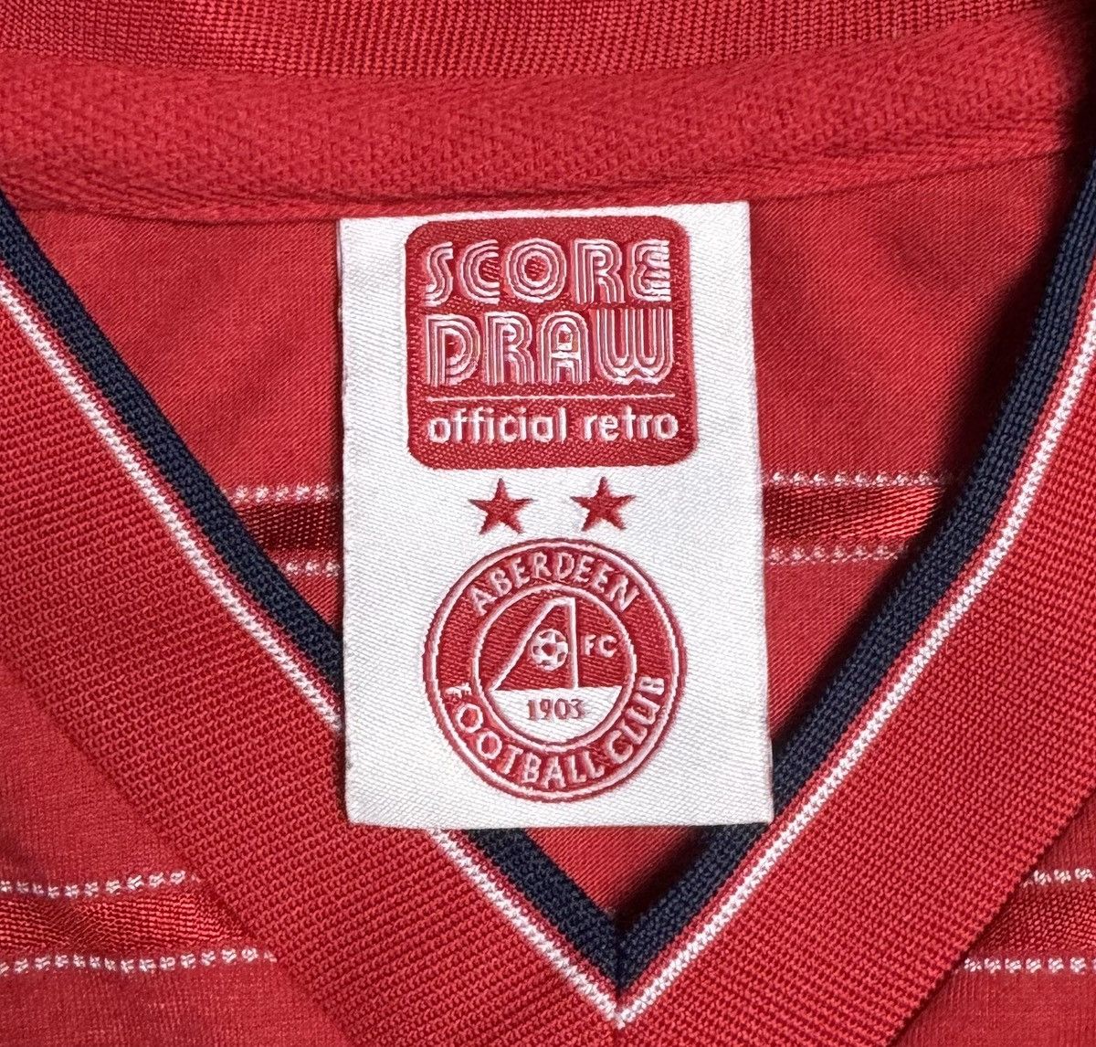 Vintage Aberdeen 1984 1986 Home Football Shirt Soccer Jersey Retro Size US S / EU 44-46 / 1 - 9 Thumbnail