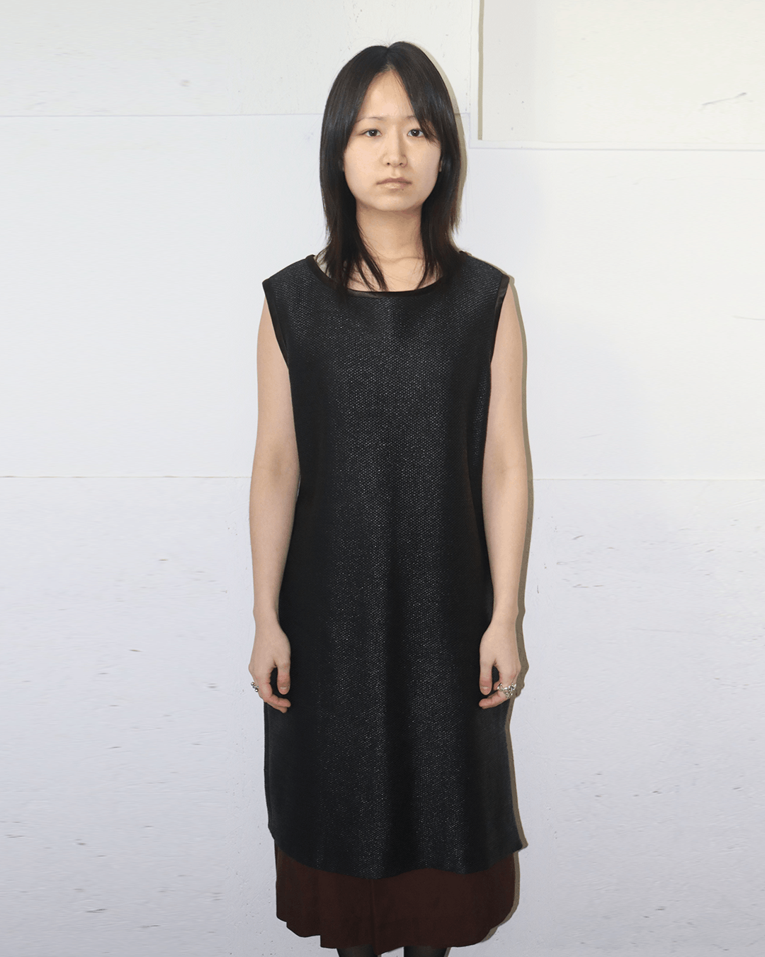 Yves Saint Laurent YSL Rive Gauche 80s Viscose Sleeveless One Piece Size L / US 10 / IT 46 - 2 Thumbnail