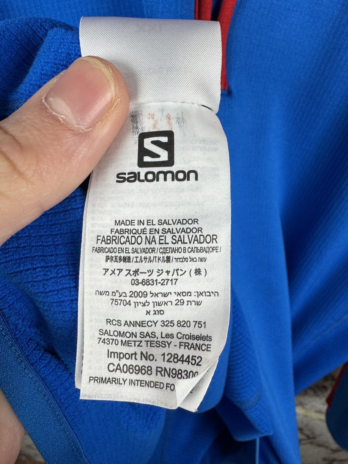 Salomon Men’s Salomon Sweatshirt Outdoor Multicolor Size XXL Size US XXL / EU 58 / 5 - 9 Thumbnail