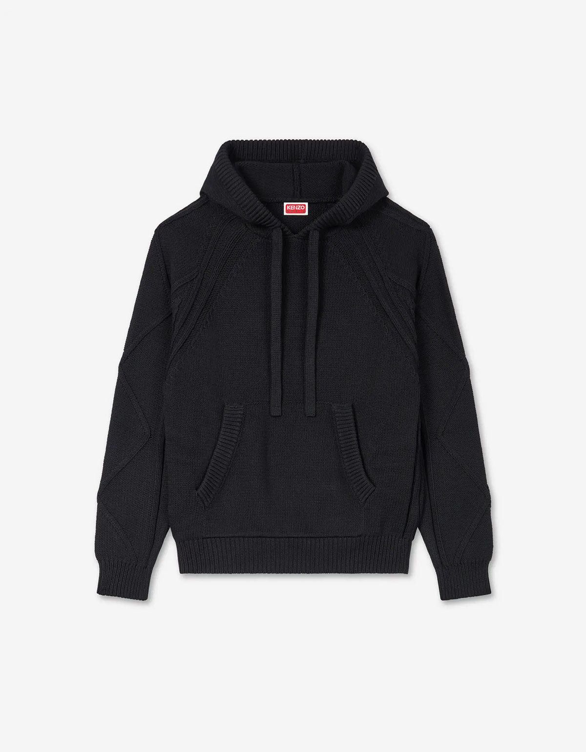 Supreme Cable Hooded Sweater 