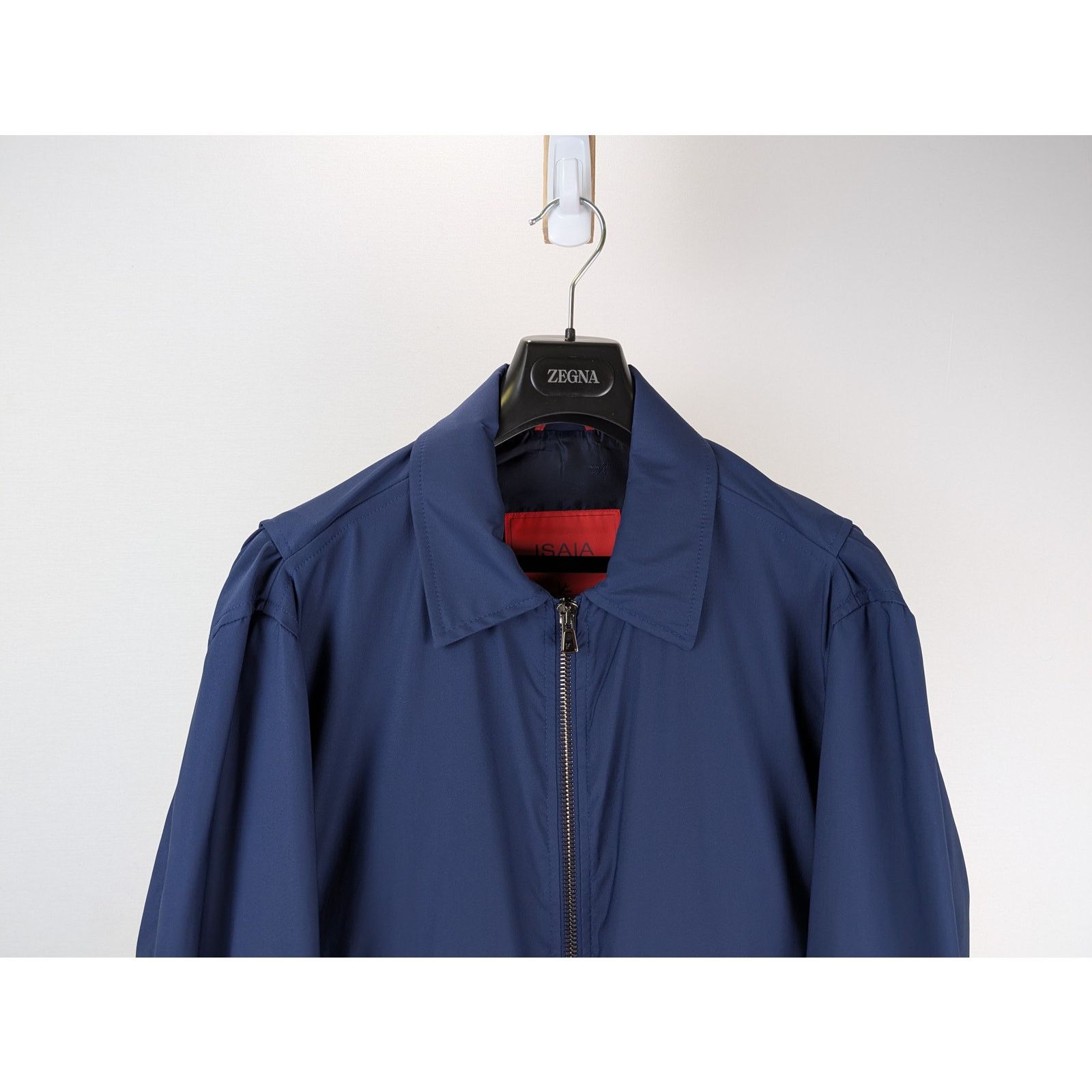 Isaia o1rshd1 CC20 Blazer Jacket in Navy Blue Size US M / EU 48-50 / 2 - 3 Thumbnail