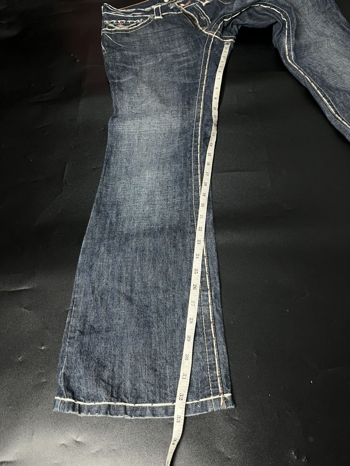 Hysteric Glamour × If Six Was Nine × Japanese Brand Japanese Super Flared Jeans Vazooka Usa Size US 32 / EU 48 - 14 Thumbnail