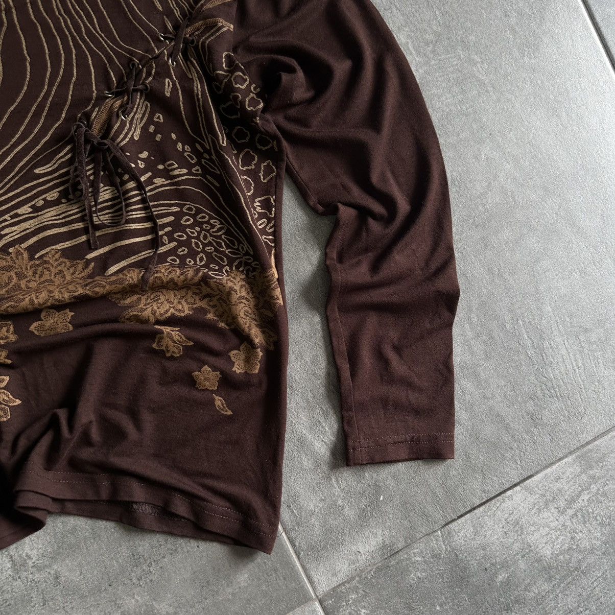 Japanese Brand × Vintage Vintage Japanese Style Long-sleeve T-shirts Vie Necturne Y2K Size M / US 6-8 / IT 42-44 - 4 Thumbnail