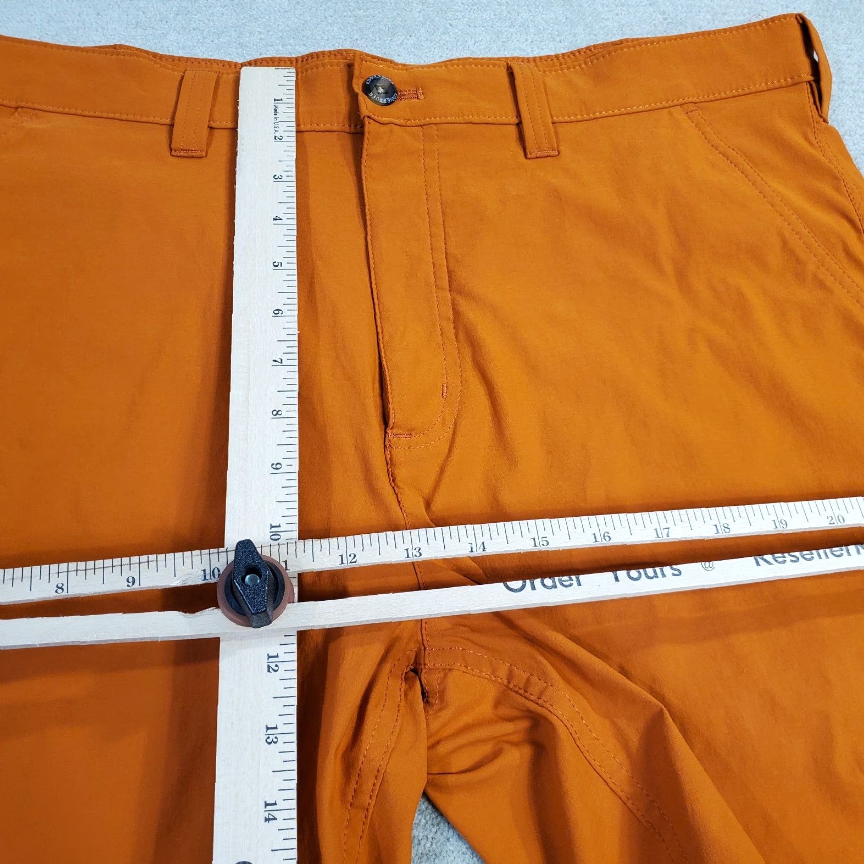 Eddie Bauer Eddie Bauer Travex Shorts Mens 38 Orange Chinos Nylon Hiking Outdoors Fishing Shirt? Size US 38 / EU 54 - 4 Thumbnail