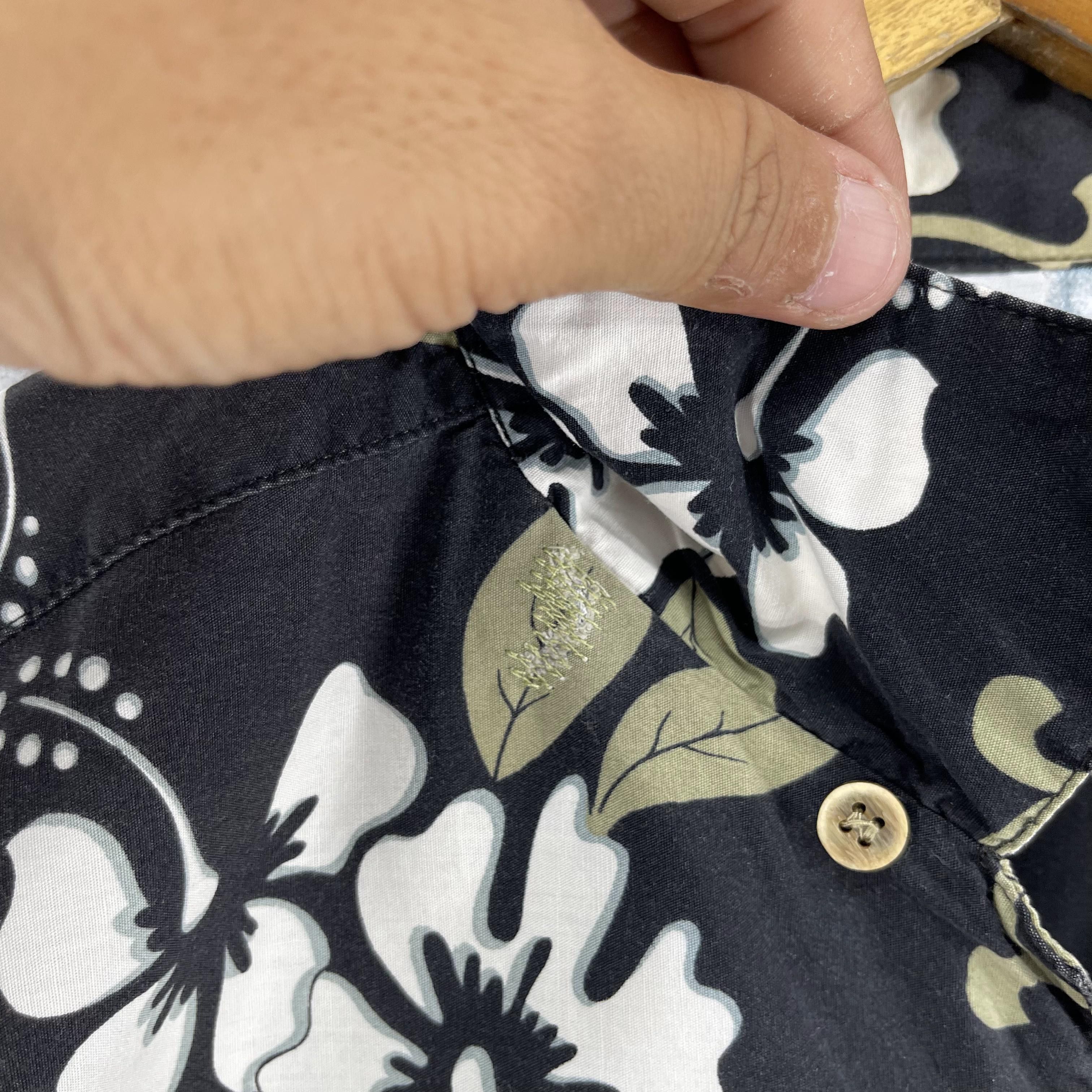 Ocean Pacific × Vintage Vintage OCEAN PACIFIC Hawaii Floral Hibiscus Motive Shirt Size US XL / EU 56 / 4 - 6 Thumbnail