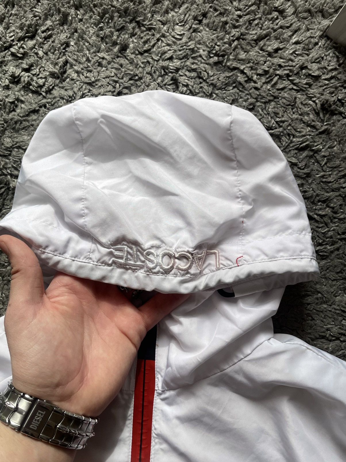 Lacoste × Vintage 00s Lacoste Light Jacket Streetwear Vintage Big Logo Rare Size US M / EU 48-50 / 2 - 16 Thumbnail