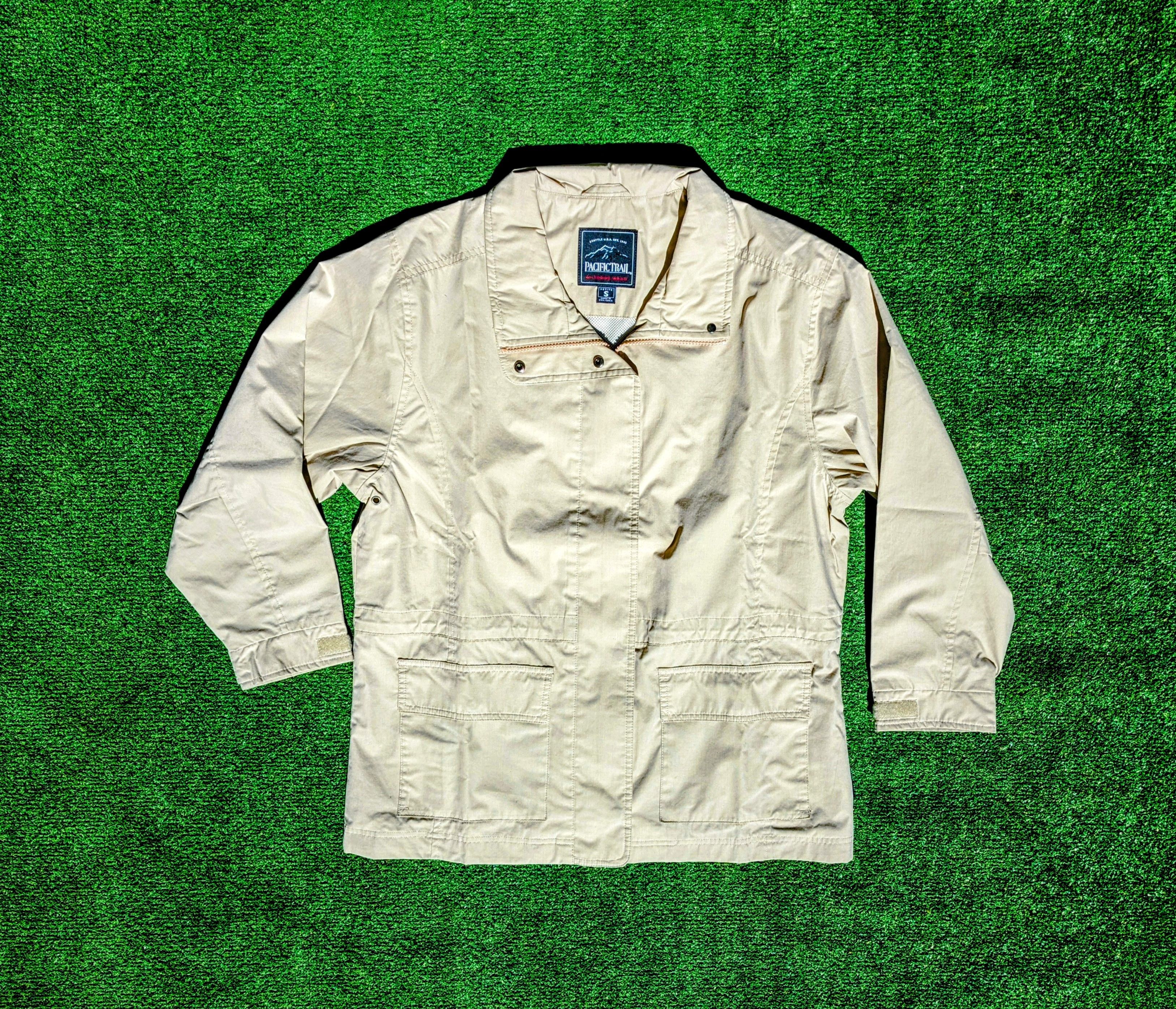 Designer Petite Outdoor Pacific Trail Hiking Rain Wind Jacket Coat Size S / US 4 / IT 40 - 5 Thumbnail