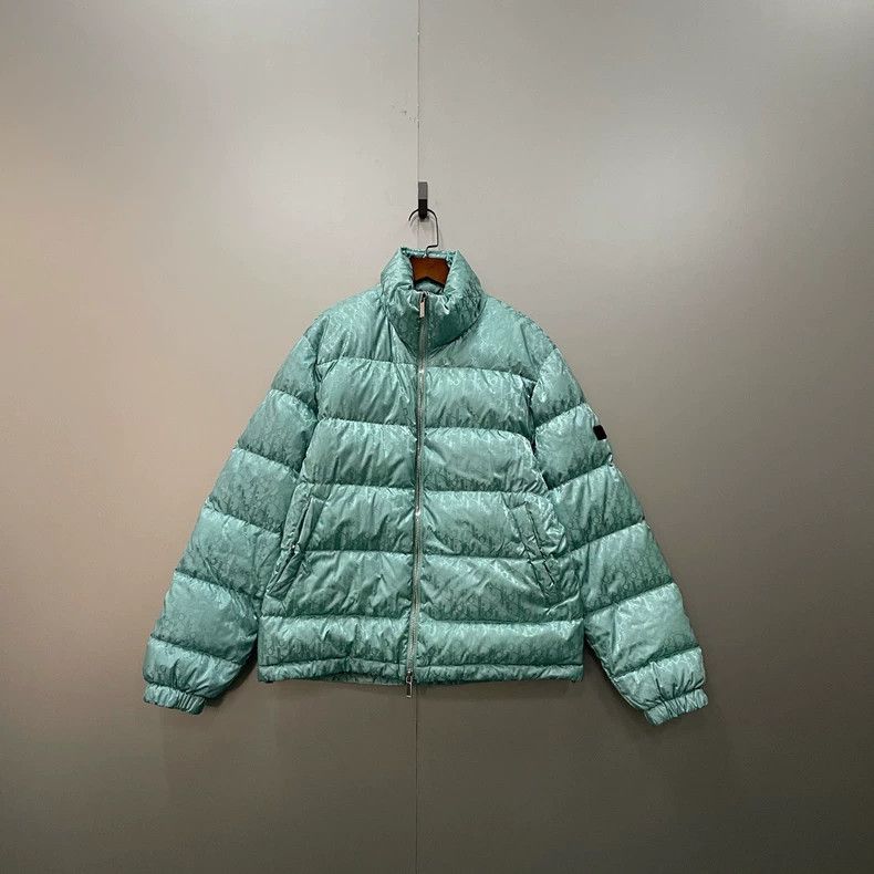 Dior Dior Mint green old flower full-print down jacket 2502-Next Size US S / EU 44-46 / 1 - 1 Thumbnail