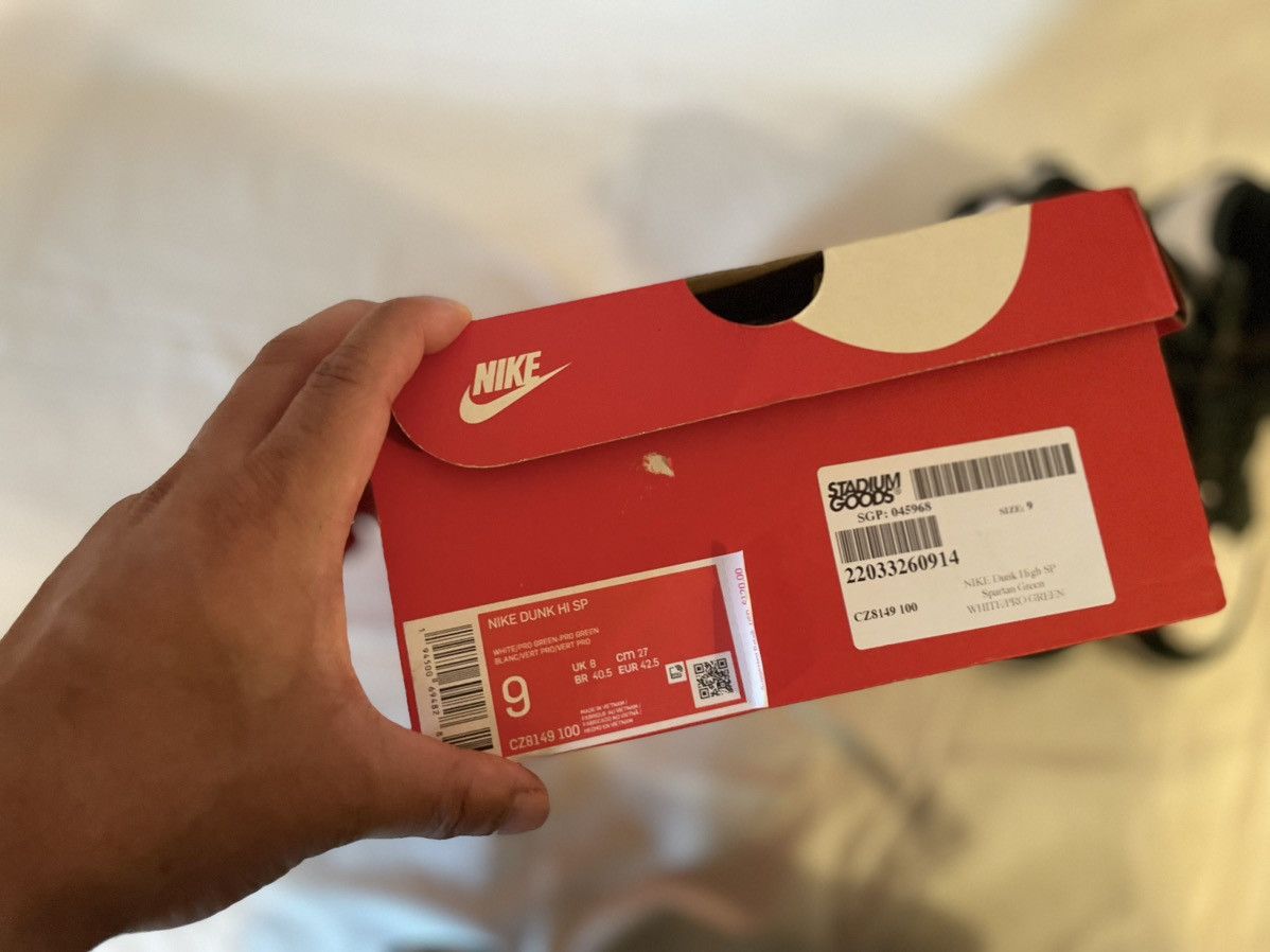 Nike Nike Dunk High SP Michigan State Size US 9 / EU 42 - 7 Thumbnail