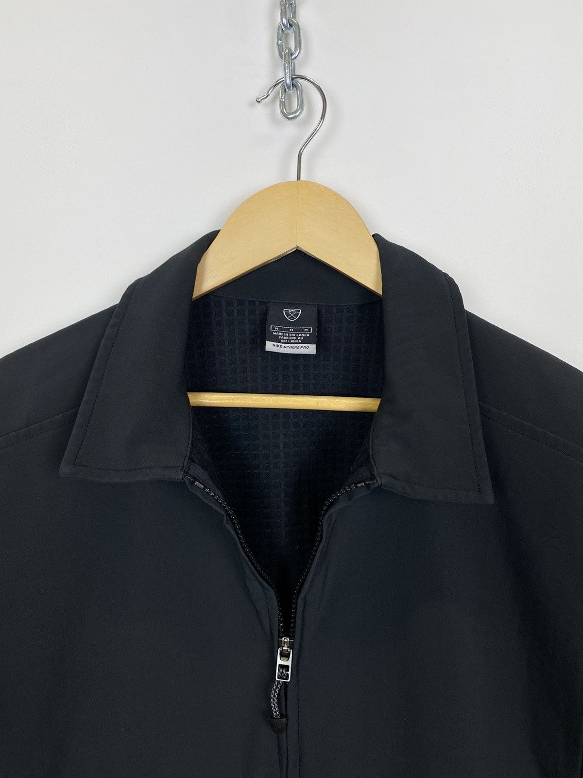 Nike × Vintage Nike Vintage Sphere Golf Pro Full Zip Jacket Men’s M Drill Size US M / EU 48-50 / 2 - 5 Thumbnail