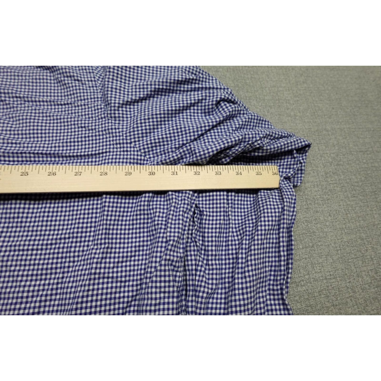 Ralph Lauren Ralph Lauren Dress Shirt Mens 4XB Blue Check Long Sleeve Button-Down Casual Size US XXL / EU 58 / 5 - 6 Thumbnail