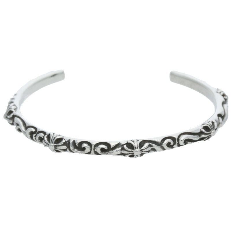 Chrome Hearts Chrome Hearts Silver Bangle Bracelet SBT/SBT Size ONE SIZE - 1 Thumbnail