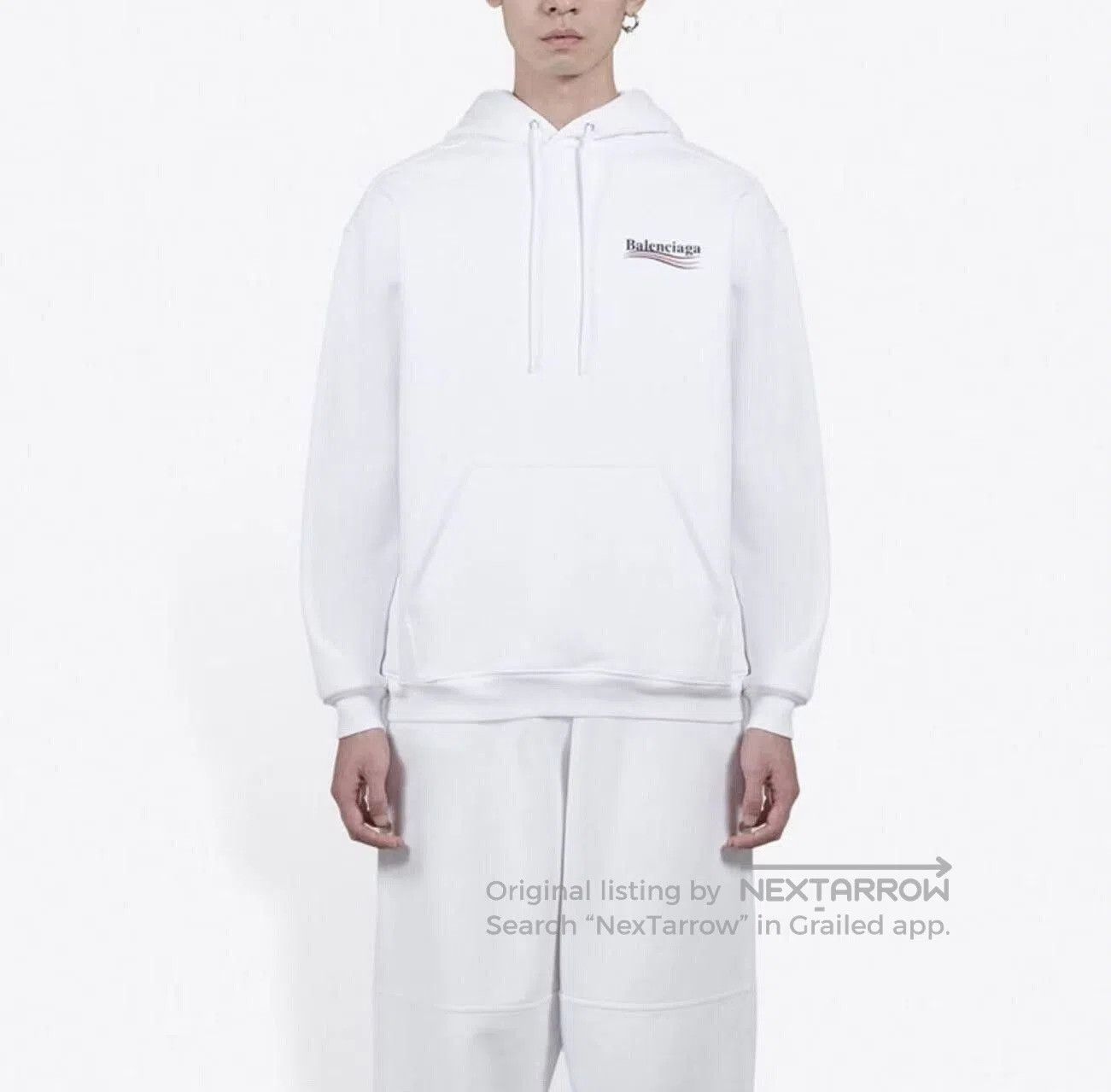 Balenciaga Balenciaga Political Campaign Hoodie Sweater. Size US XS / EU 42 / 0 - 7 Thumbnail
