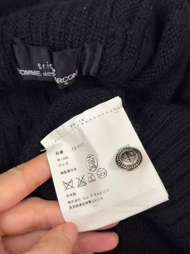 Comme des Garcons Comme Des Garcons size F Ethnic Embroidered Knit Poncho Size XS / US 0-2 / IT 36-38 - 9 Thumbnail