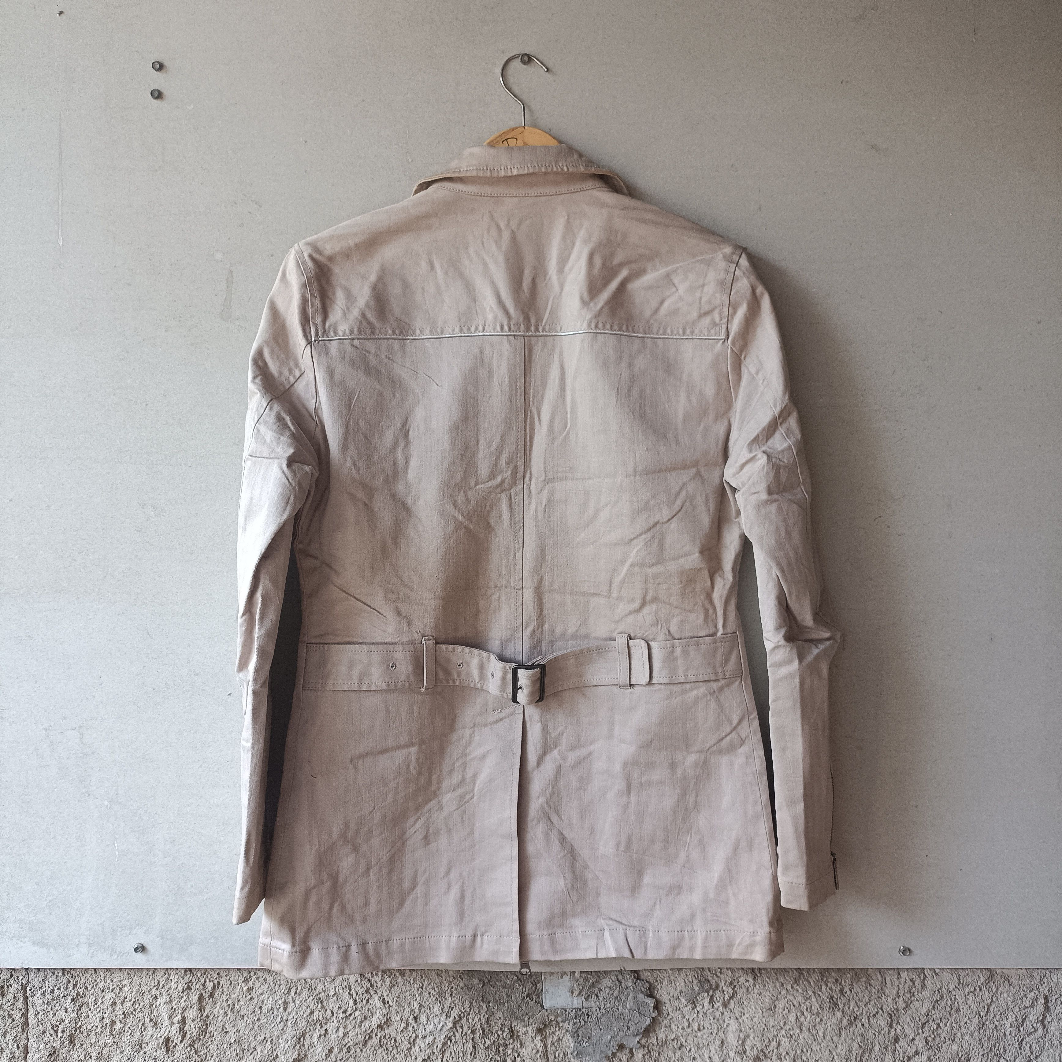 Katharine Hamnett London Bikers Coat jacket Size L / US 10 / IT 46 - 7 Thumbnail