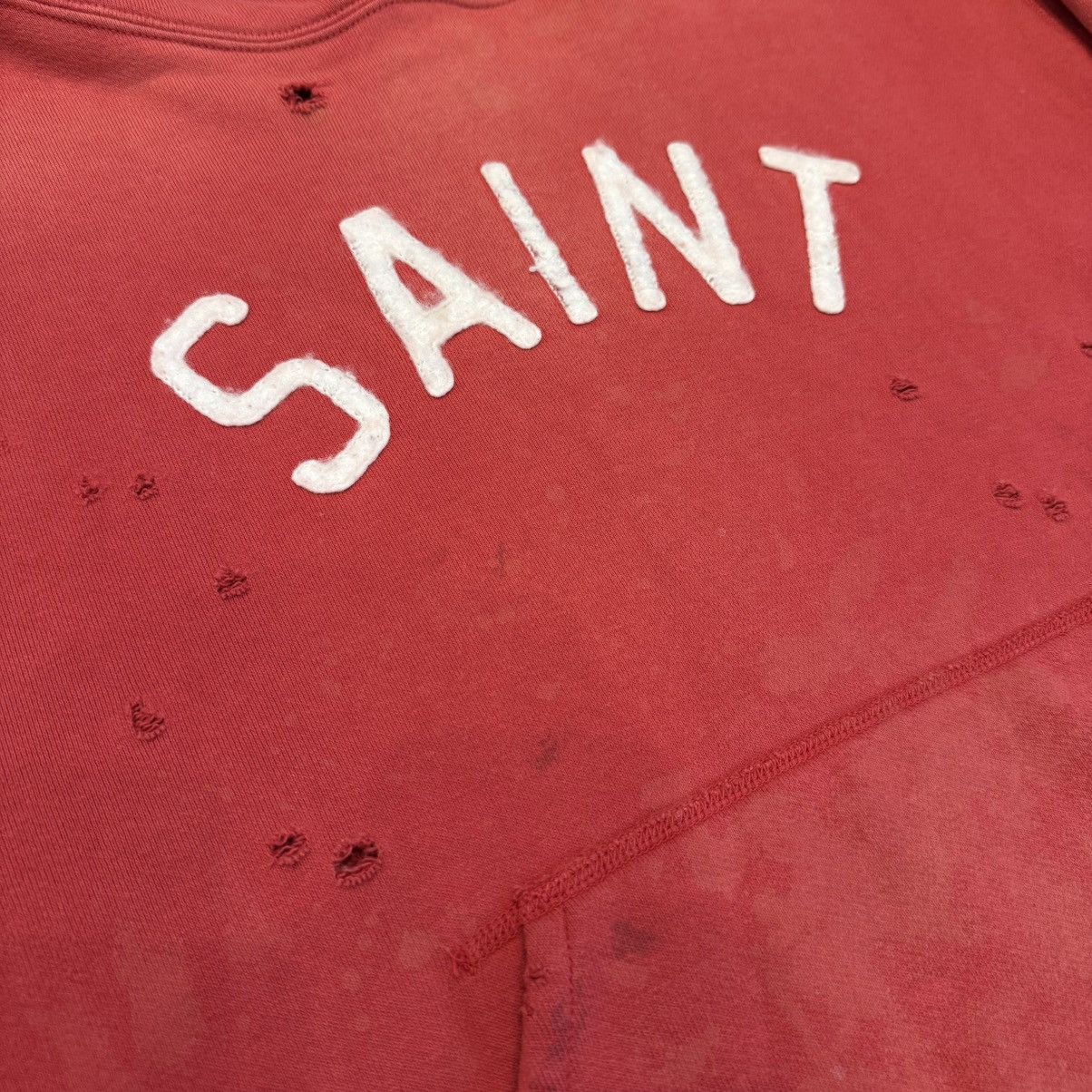 Saint Michael Felt Hoodie Size US M / EU 48-50 / 2 - 2 Thumbnail