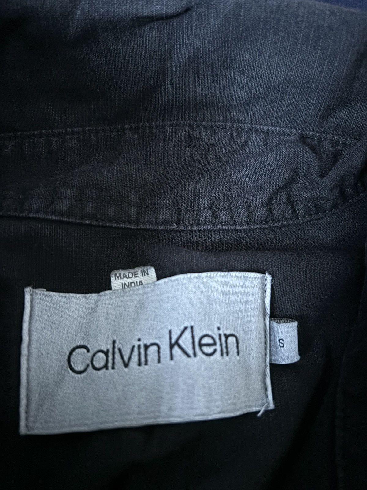 Calvin Klein Calvin Klein Black Overshirt Size US S / EU 44-46 / 1 - 5 Thumbnail