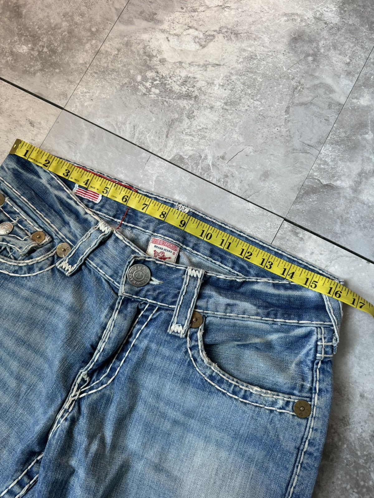 True Religion True Religion Ricky Super T sz 30 Size US 30 / EU 46 - 10 Thumbnail