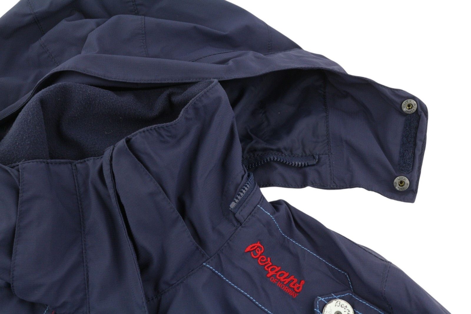Bergans of Norway 5007 SANDEF JORD S Blue Hooded Mesh Jacket 84359 Size S / US 4 / IT 40 - 7 Thumbnail