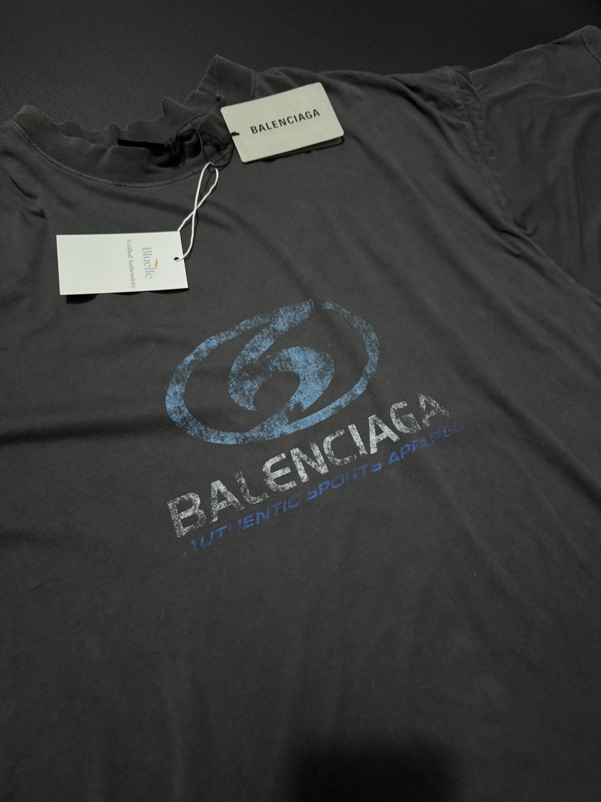 Balenciaga Balenciaga Sport Apparel Tee 🌊🌊 Size US S / EU 44-46 / 1 - 2 Thumbnail