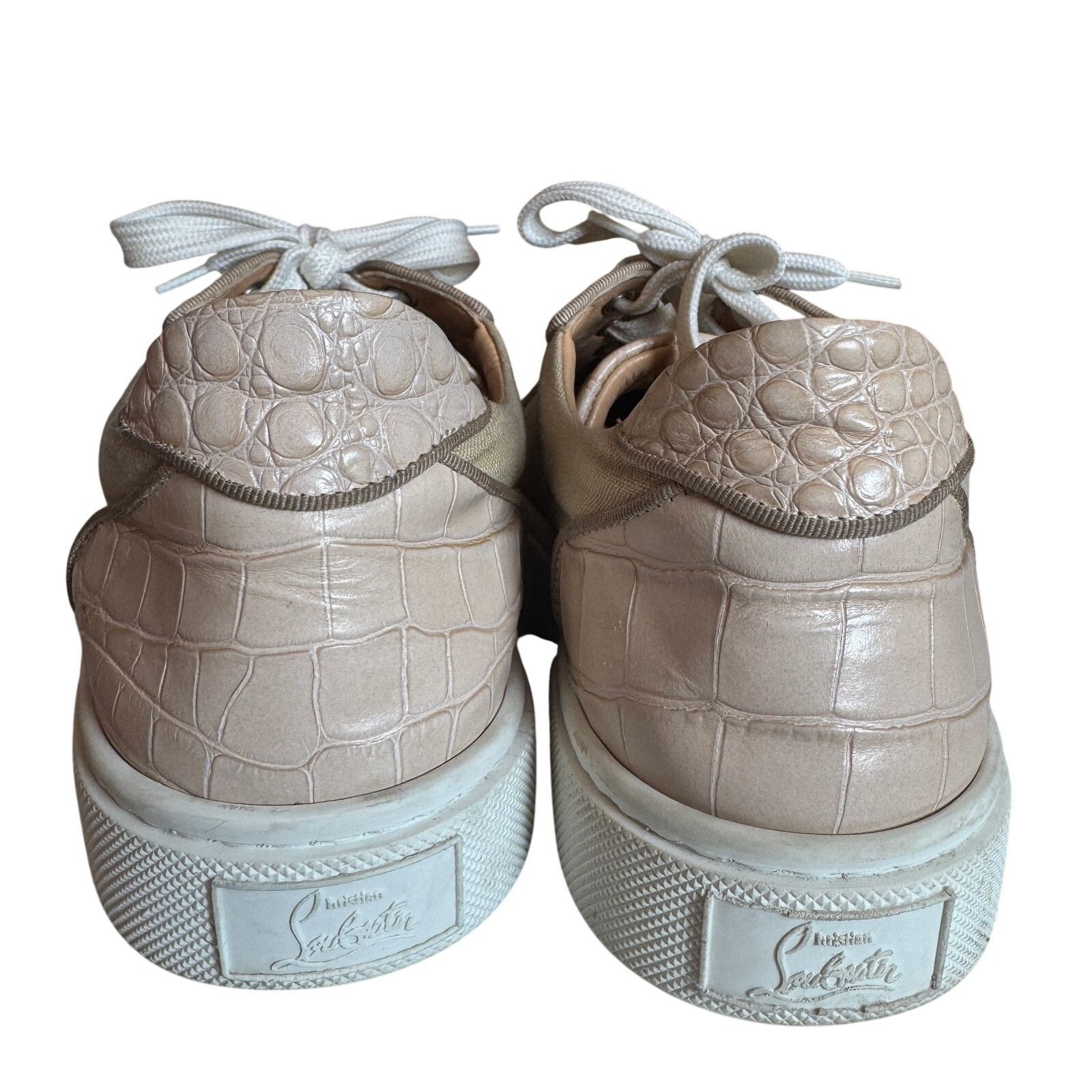 Christian Louboutin Christian Louboutin Pink Vierissima Orlato Flat Sneakers Size US 9 / IT 39 - 3 Thumbnail