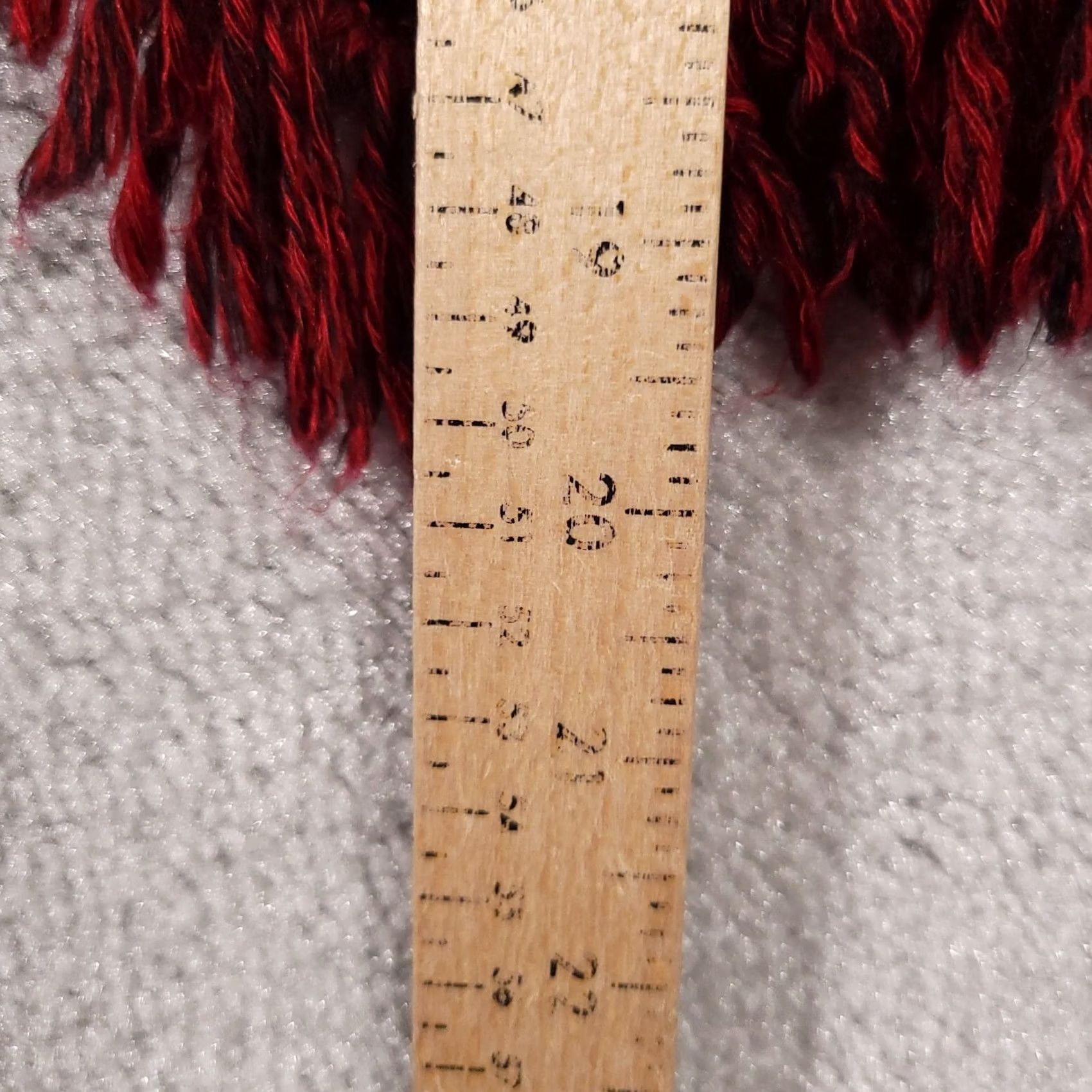 Vintage VINTAGE Chico's Cardigan Women's Small Size 0 Wool Blend Fringe Open Front Sweater Red Size S / US 4 / IT 40 - 7 Thumbnail