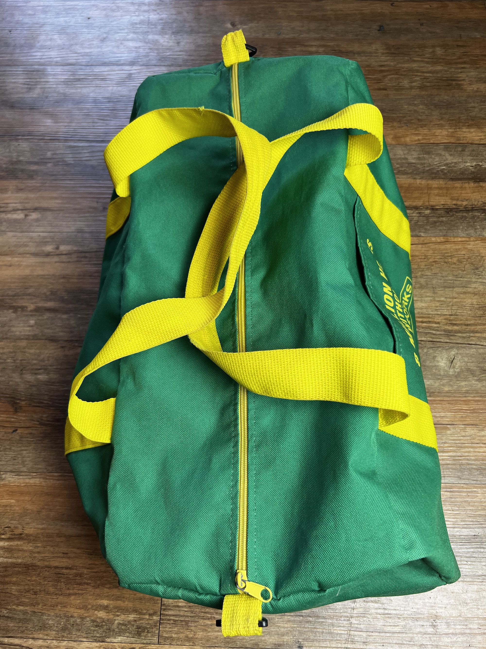 John Deere Vintage 1980's John Deere "Ottumwa Works" Duffle Bag Size ONE SIZE - 2 Thumbnail