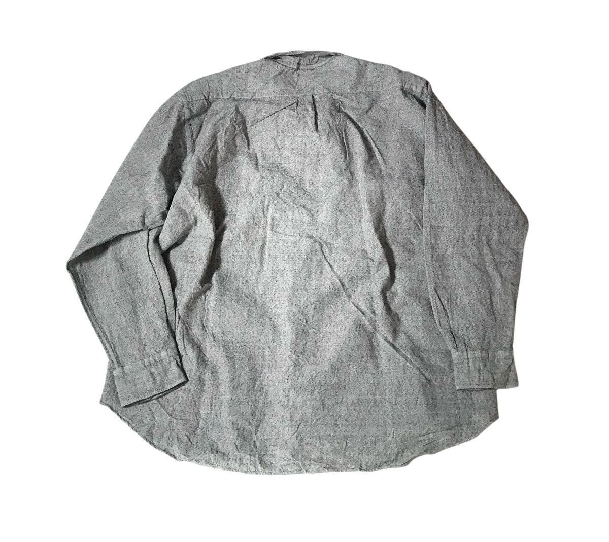 Comme des Garcons Vintage cdg homme open collar grey button up Size US M / EU 48-50 / 2 - 7 Thumbnail