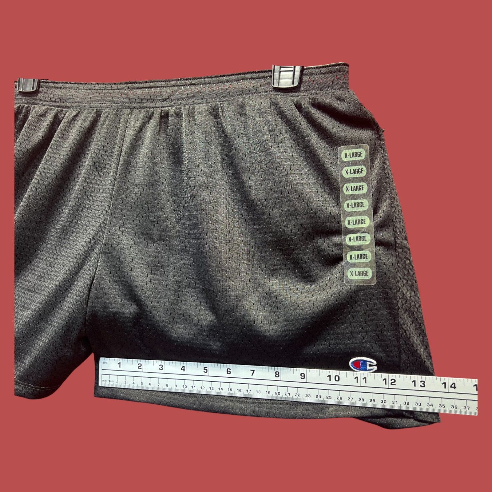 Champion Champion - Women's Mesh Shorts - Black - Extra Large Size 36" / US 14 / IT 50 - 5 Thumbnail