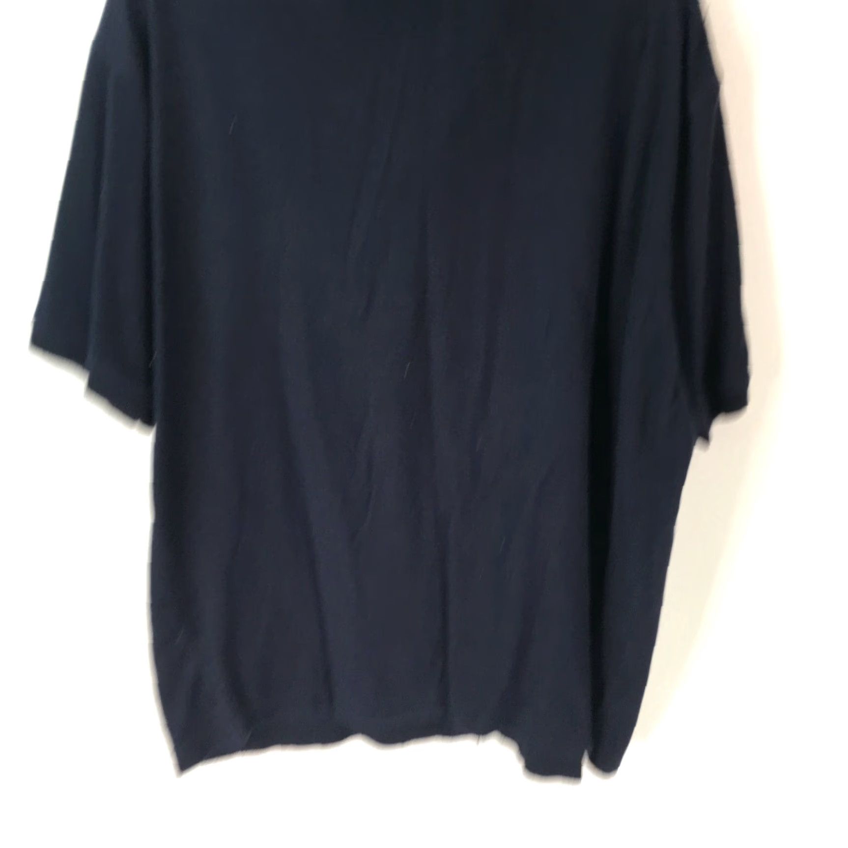 Vintage VINTAGE Knightsbridge Mens Short Sleeves Collared Navy Blue Golf Polo T Shirt Size 2X Size US XXL / EU 58 / 5 - 2 Thumbnail
