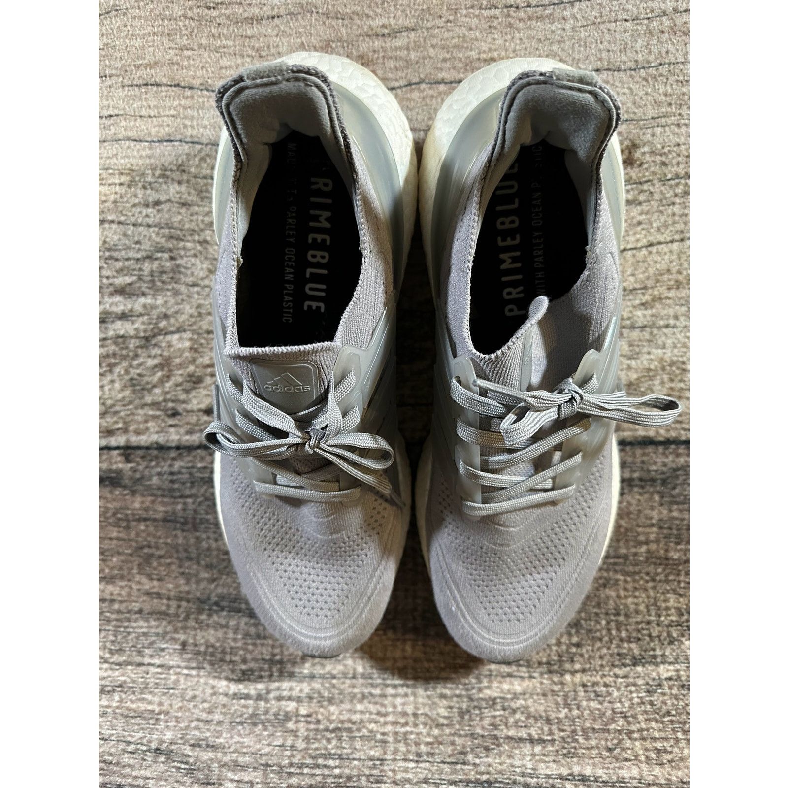 Adidas Adidas Ultraboost 21 Grey 9.5 FY0381 Shoes Mens Sneakers Size US 9.5 / EU 42-43 - 3 Thumbnail