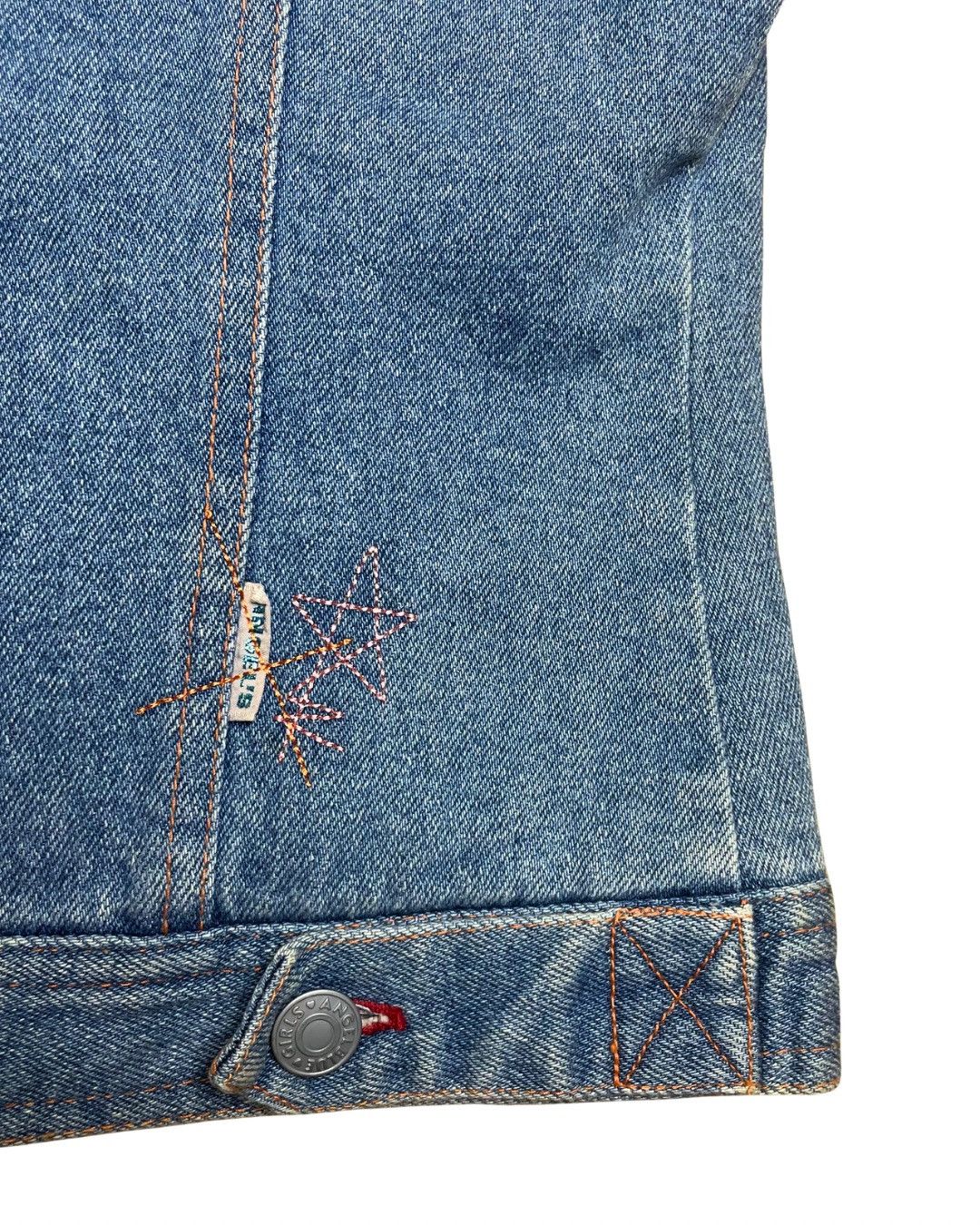 Angel Blue Angel Blue Patchwork Denim Jacket Size M / US 6-8 / IT 42-44 - 10 Thumbnail