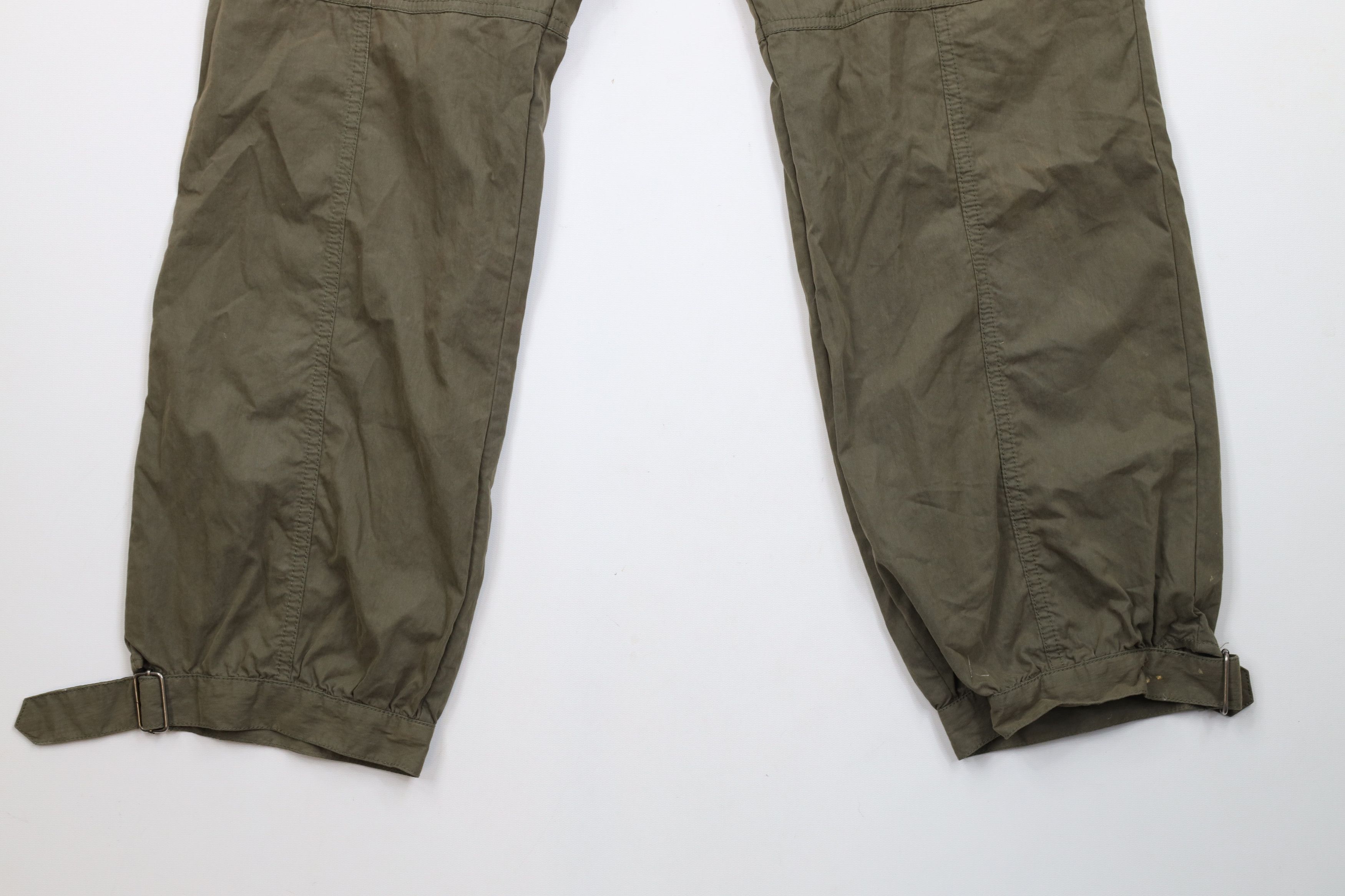 Vintage Vintage 90s Y2K Streetwear Goth Baggy Chain Cargo Pants Size 36" / US 14 / IT 50 - 4 Thumbnail