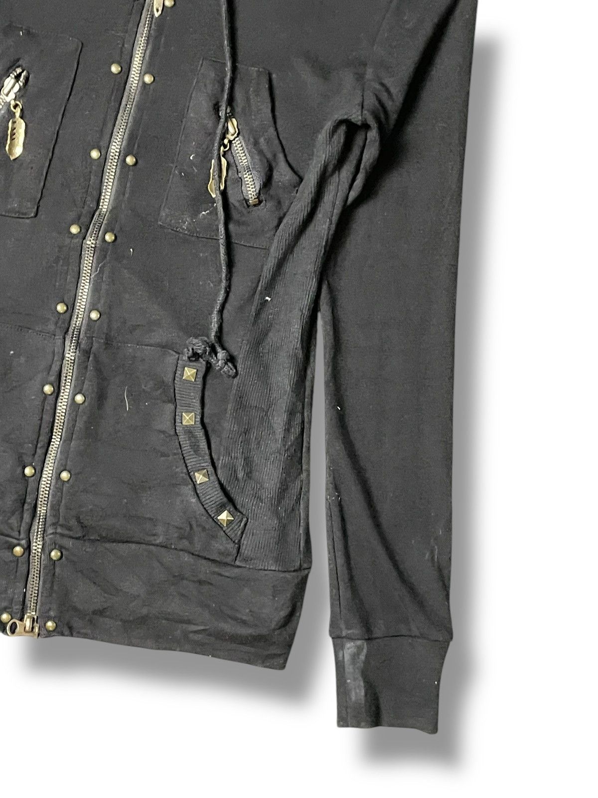 If Six Was Nine × Japanese Brand × Le Grande Bleu (L.G.B.) RISKY Brand Full Zipper Hoodie Jacket (65) Size US XXS / EU 40 - 3 Thumbnail
