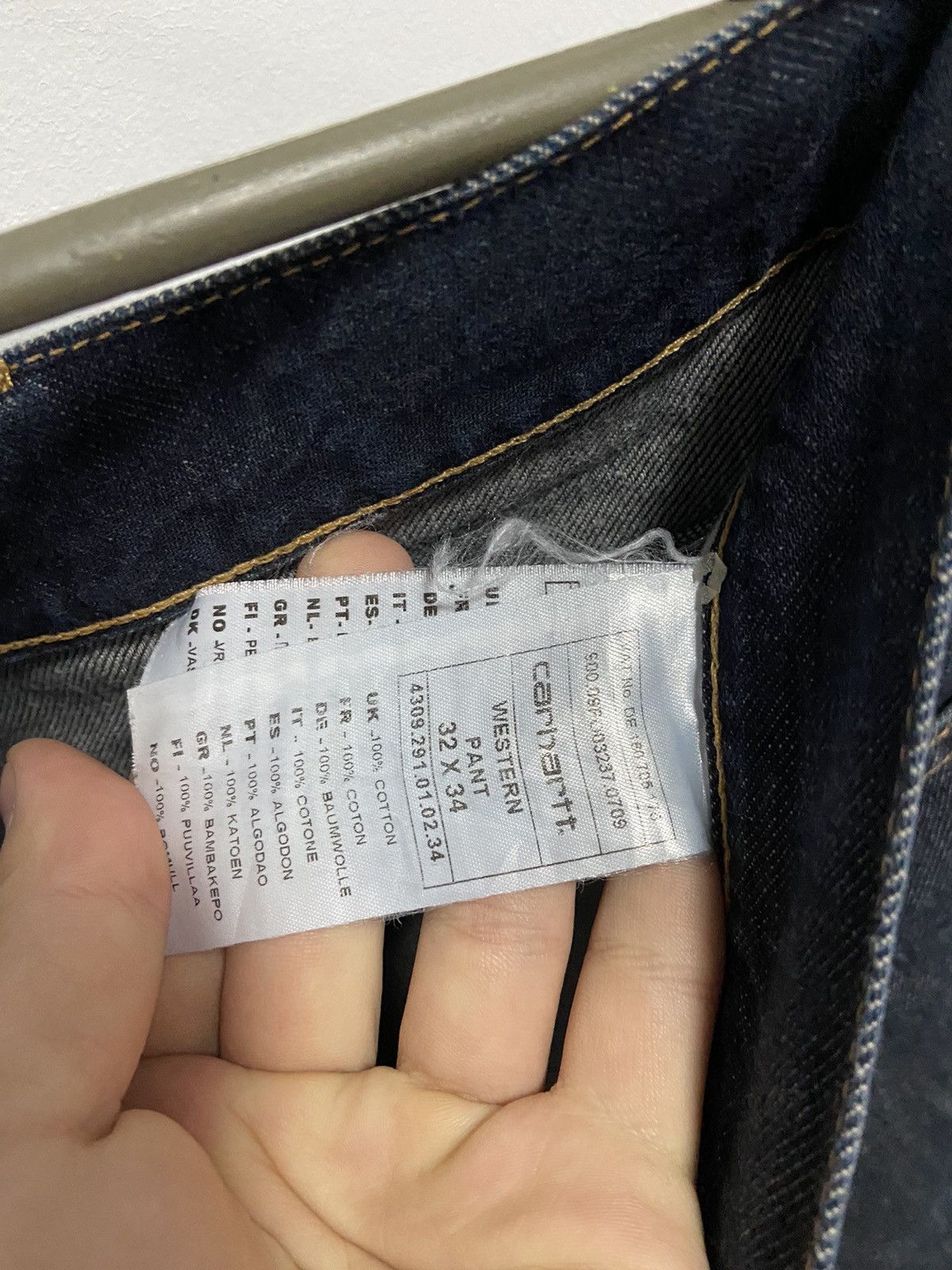 Carhartt × Vintage Carhartt jeans western Pant Vintage Y2K Skate Small Logo Size US 32 / EU 48 - 5 Thumbnail