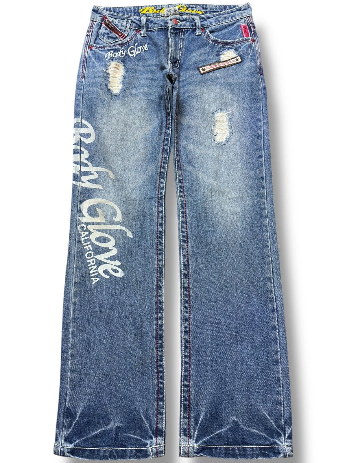 Body Glove Vintage Body Glove California Grunge Denim Size US 32 / EU 48 - 1 Thumbnail