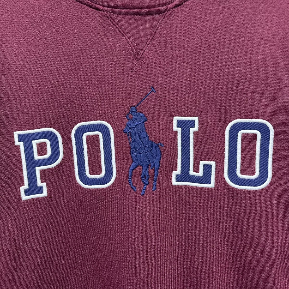 Polo Ralph Lauren Polo Ralph Lauren Big Pony Embroidered Crewneck Sweatshirt Size US S / EU 44-46 / 1 - 5 Thumbnail