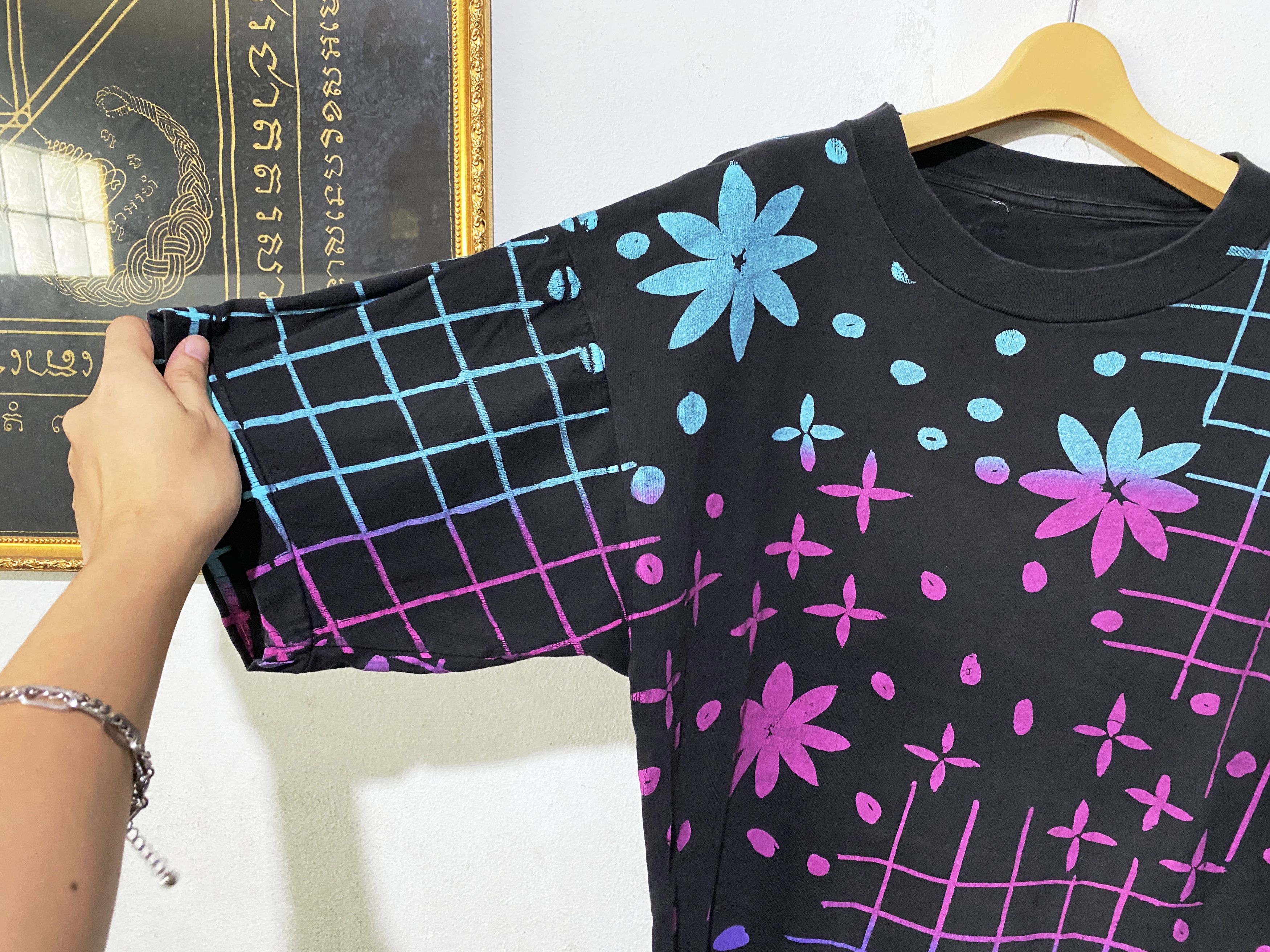 Vintage Vintage 90s Flower Shir Size US L / EU 52-54 / 3 - 2 Thumbnail