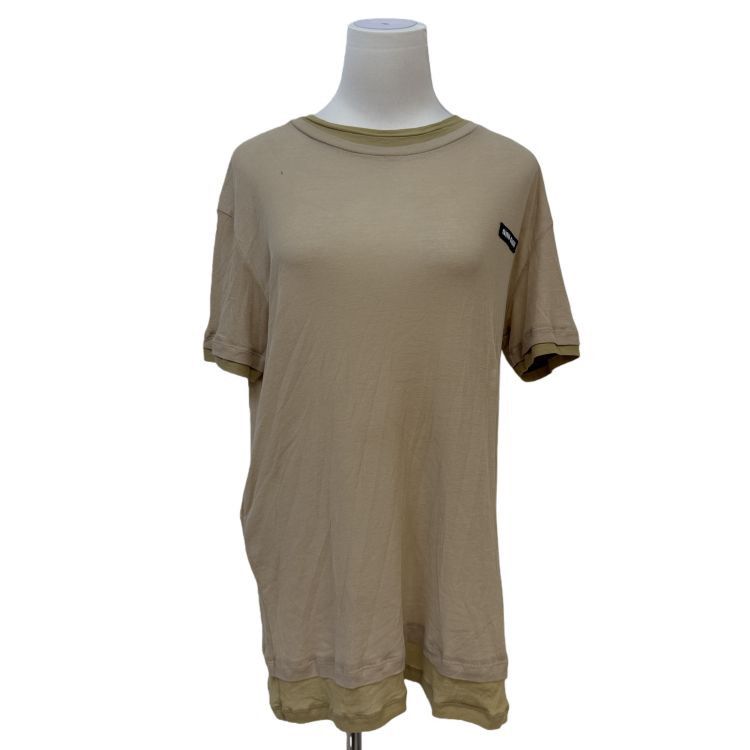 Miu Miu Miu Miu Logo Layered T-Shirt Size M Size M / US 6-8 / IT 42-44 - 1 Thumbnail