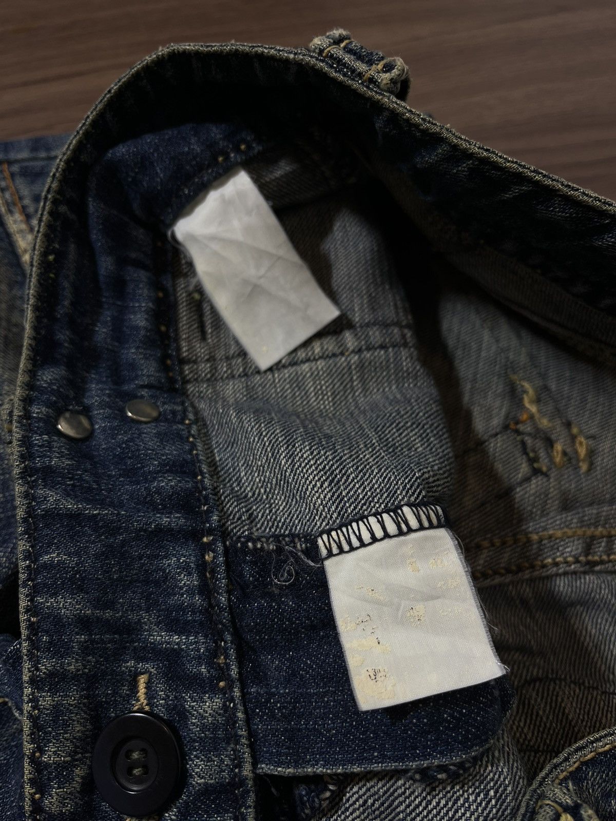 20471120 × If Six Was Nine × Japanese Brand The Bonaventure Vintage fatigue flare mudwash jeans Size US 30 / EU 46 - 10 Thumbnail
