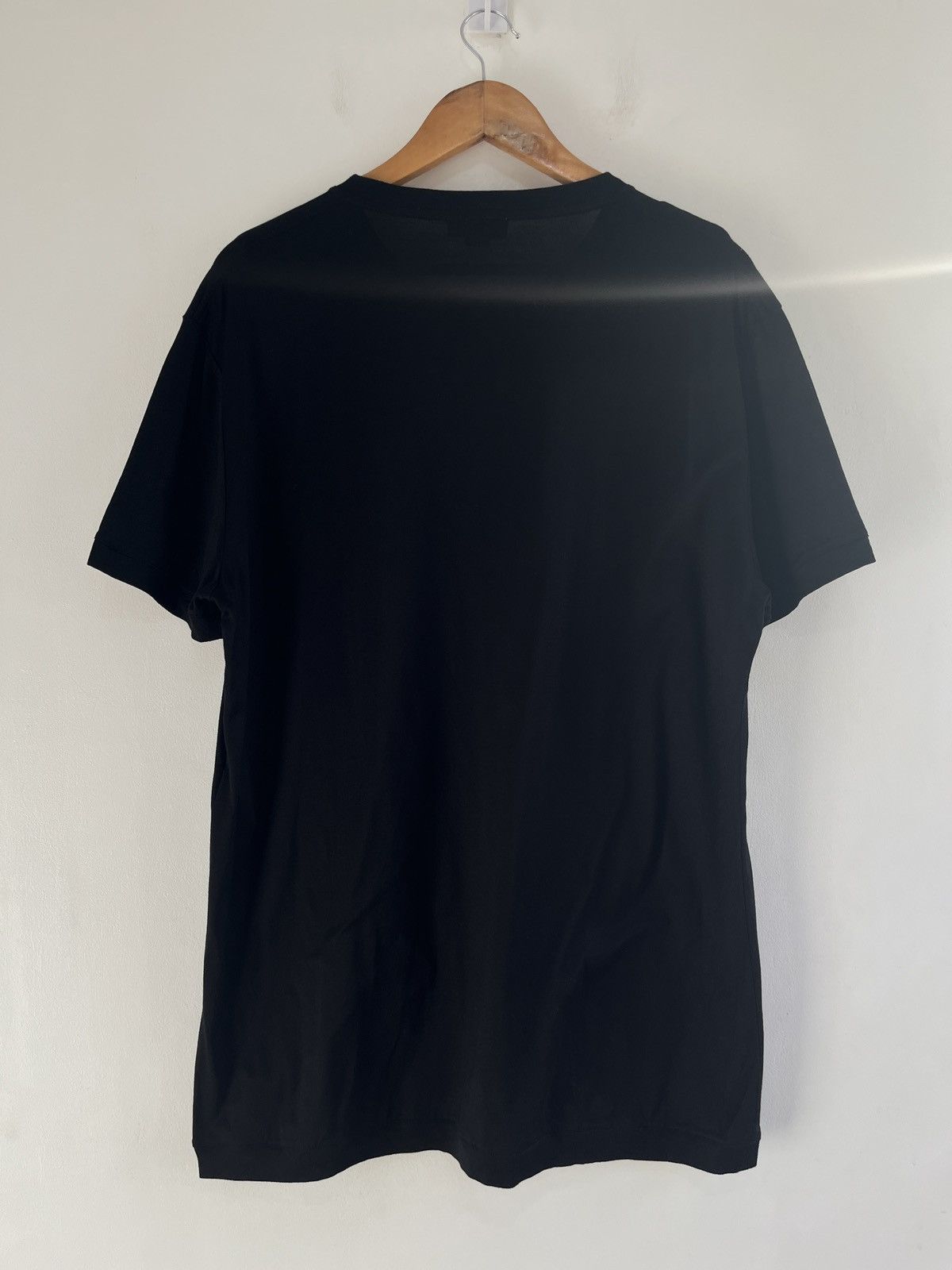 Alexander McQueen Black Mercerized Logo T-Shirt Size US XXL / EU 58 / 5 - 4 Thumbnail