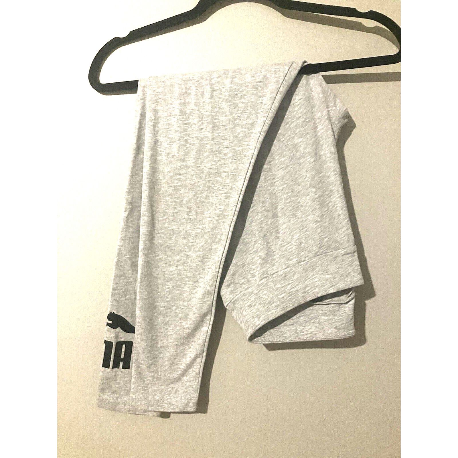 Puma Puma Sweat pants Women’s medium Logo Grey nwot Size US 29 - 3 Thumbnail