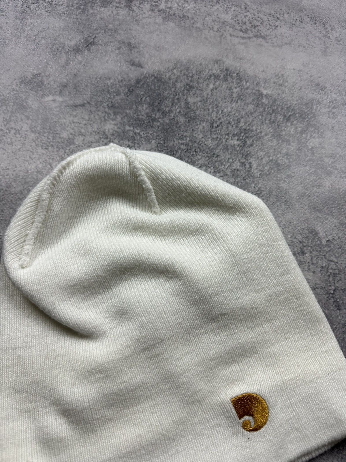 Carhartt Wip Carhartt Chase Beanie Hat Vintage Y2K Embroidered Logo Cap Size ONE SIZE - 7 Thumbnail