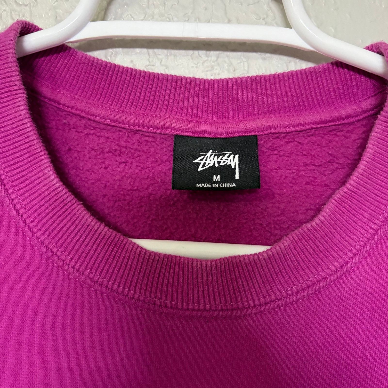 Stussy Stussy Crewneck Sweatshirt Mens Medium Pink Crewneck Y2K Size US M / EU 48-50 / 2 - 3 Thumbnail