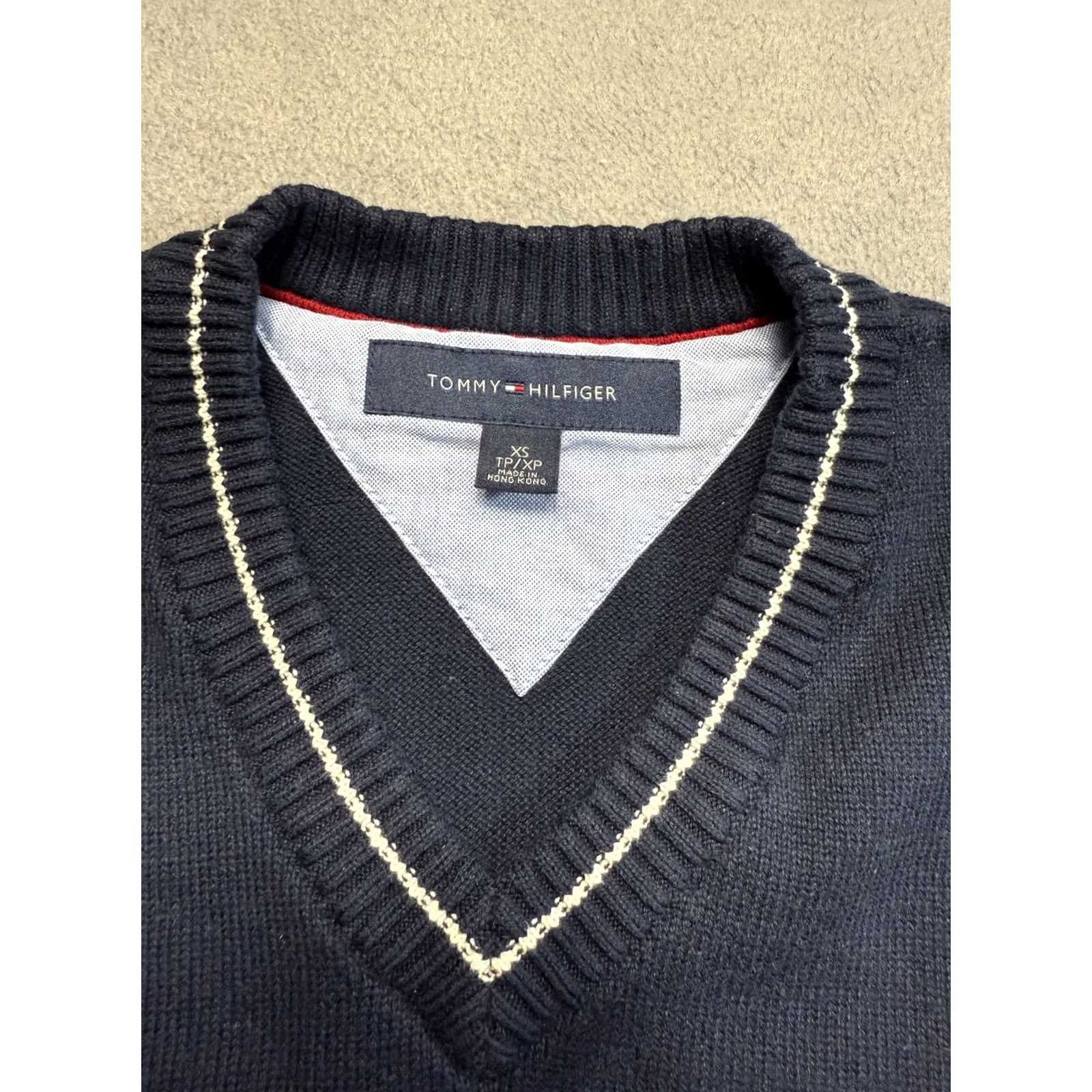 Tommy Hilfiger Tommy Hilfiger Vest Blue mens size XS Size US XS / EU 42 / 0 - 4 Thumbnail