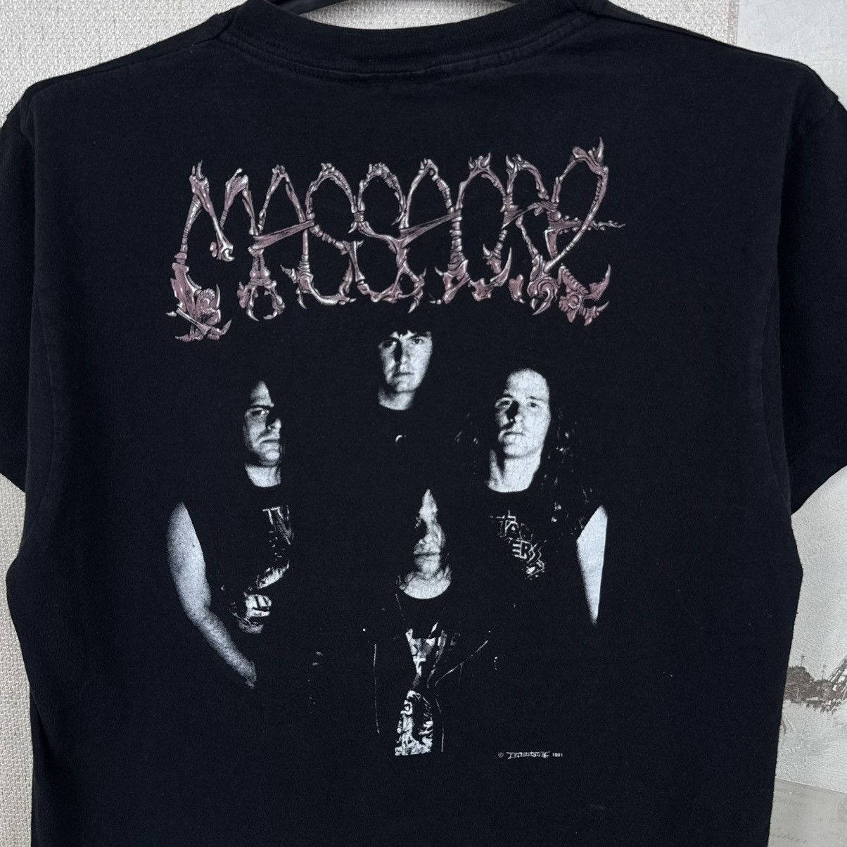 Other Vintage Massacre Band T shirt 1991 From Beyond Rock Metal Size US M / EU 48-50 / 2 - 23 Thumbnail