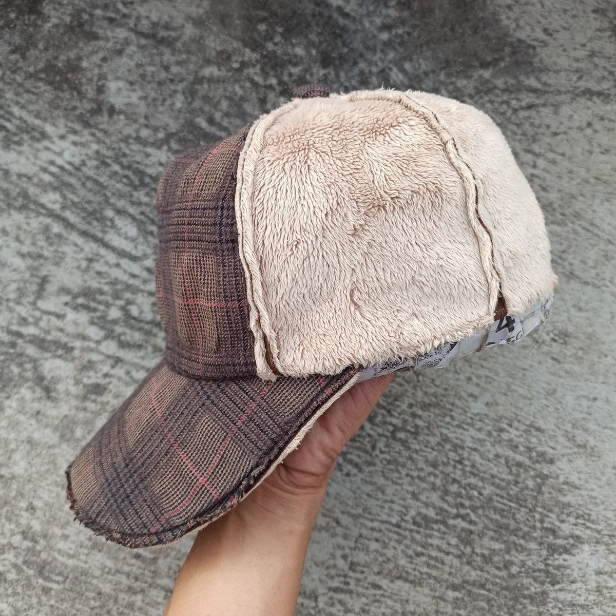 CA4LA × Flannel Sick.. Unique hat with three layers each piece Size ONE SIZE - 8 Thumbnail