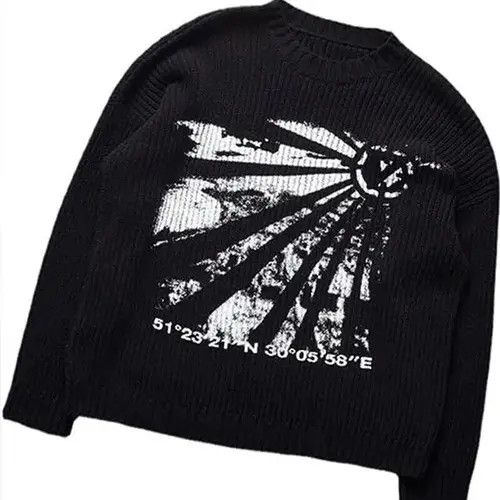 Retro Pullover in Autumn